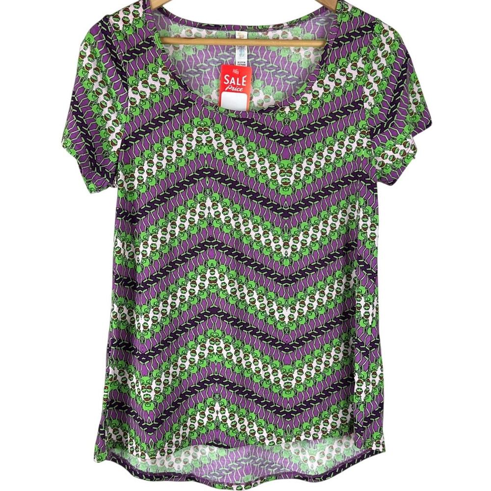 Lularoe Disney Kermit The Frog Short Sleeve Shirt Women's Size Small EUC